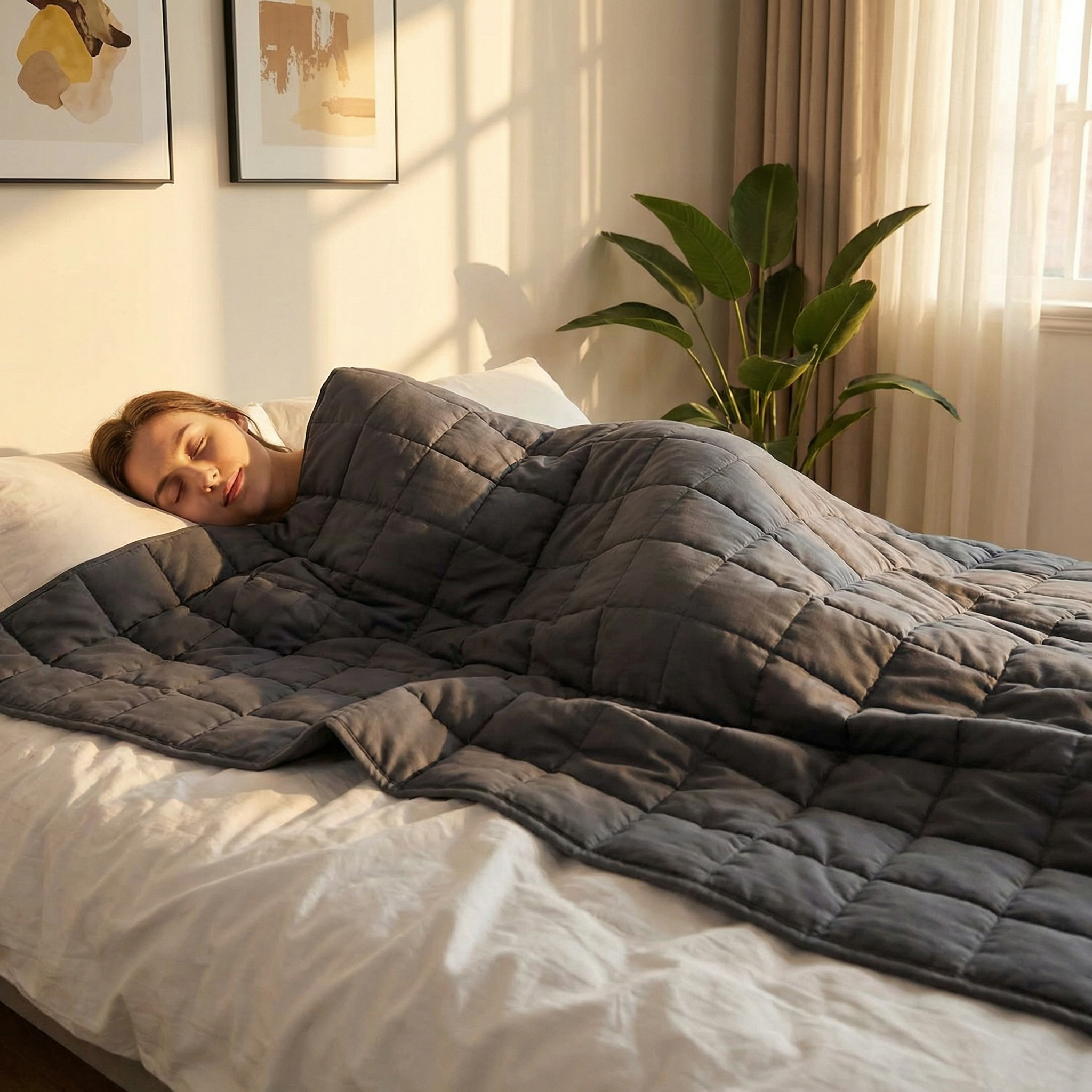 Gewichtsdecke für maximale mentale Regeneration