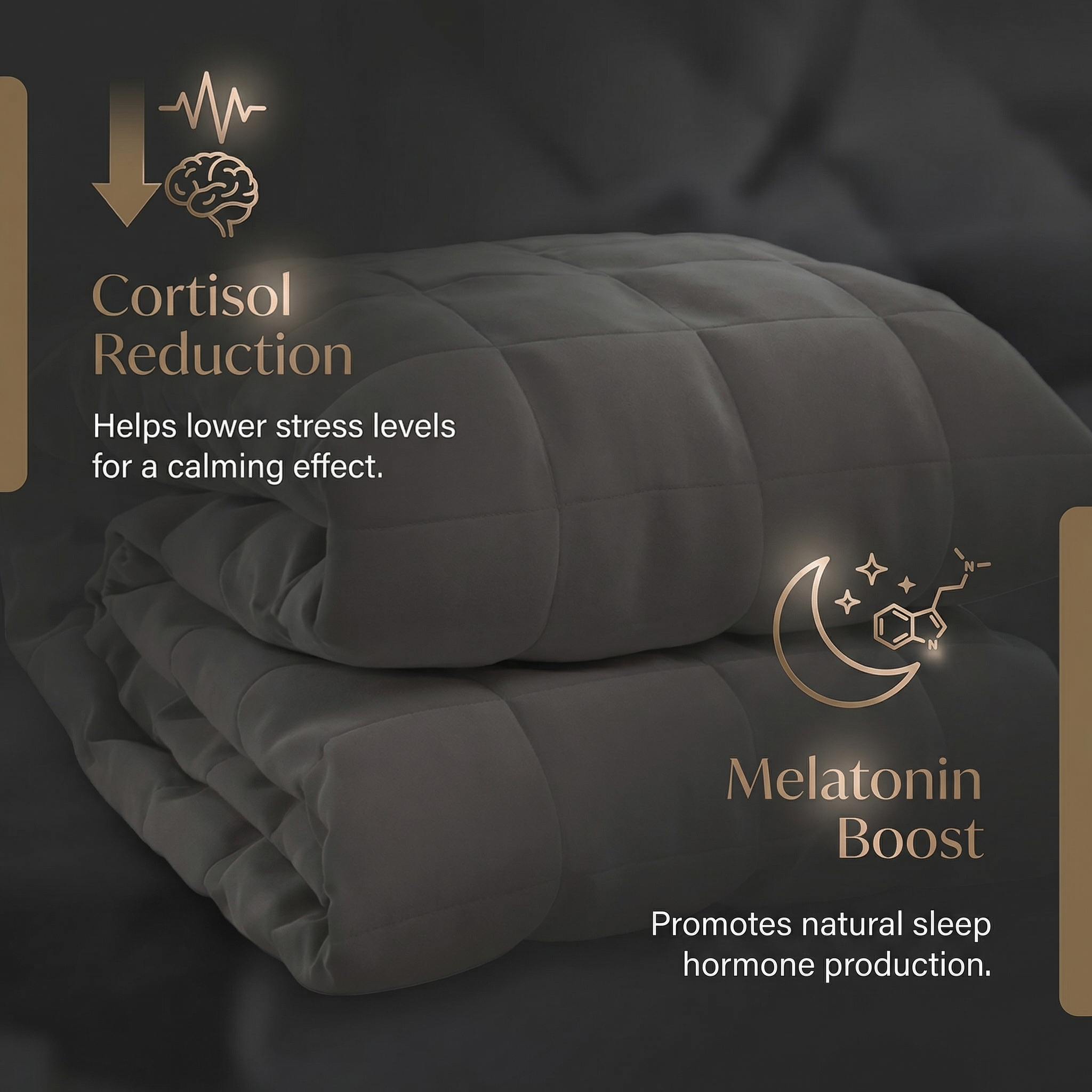 Gewichtsdecke für maximale mentale Regeneration